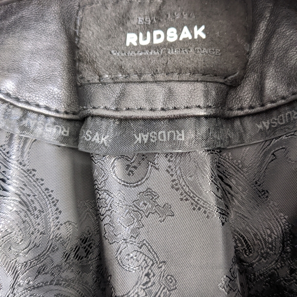Rudsak Men's Moto Leather Jacket